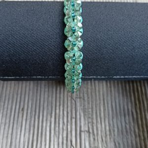 BRACELET FLEURS U VERT