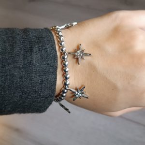 BRACELET BRELOQUE REF 4 GRIS