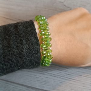BRACELET FANTAISIE VERT REF 2