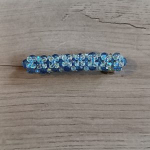BARRETTE A CHEVEUX REF 1 BLEU