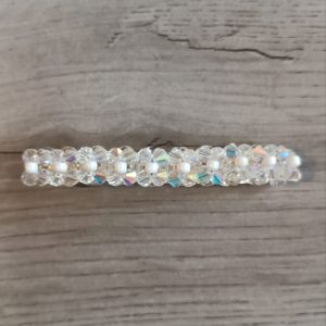 BARRETTE A CHEVEUX REF 2 BLANCHE